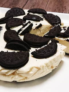 。*オレオレアチーズケーキ*。-レシピのメイン写真