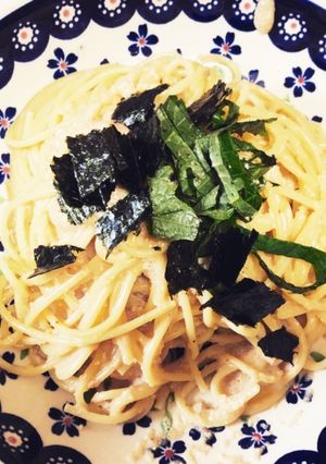 たらこスパゲッティ-レシピのメイン写真