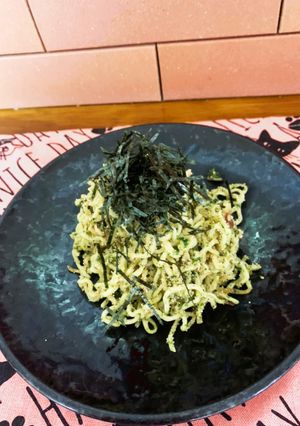 簡単♡明太子紫蘇胡麻ジェノベーゼ焼きそば-レシピのメイン写真