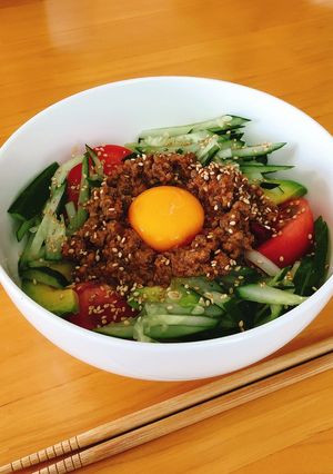 旨辛!ジャージャーうどん-レシピのメイン写真