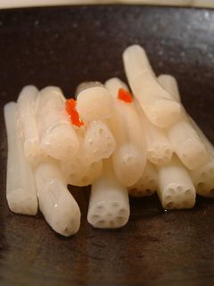 蓮の茎の甘酢漬け-レシピのメイン写真