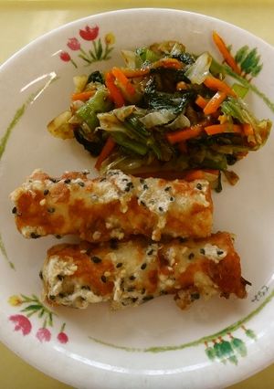 【学校給食】青菜ののり和え-レシピのメイン写真