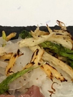 セロリの葉とくんせいさきいかの焼き焦がし-レシピのメイン写真