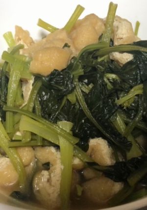小松菜煮-レシピのメイン写真