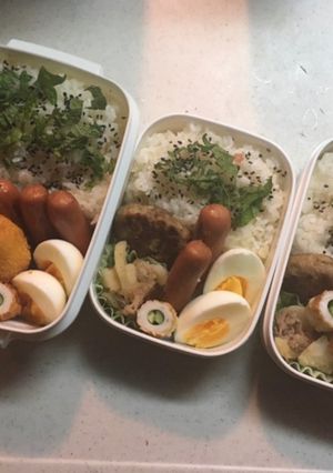 高校生お弁当（2020.7.17）-レシピのメイン写真