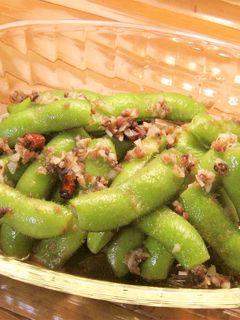枝豆のペペロンチーノ-レシピのメイン写真