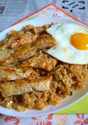 サーモンの炊き込みご飯3のカフェ丼v2-レシピのメイン写真