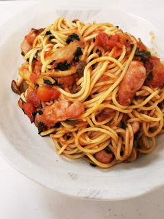 和風トマトパスタ-レシピのメイン写真