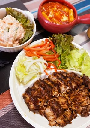 カンタン酢とニンニクだけ簡単あっさり豚煮-レシピのメイン写真