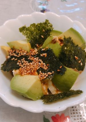豆腐とアボカドのチョレギサラダ-レシピのメイン写真