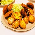 簡単揚げ物うずら・カマンベール・ハムカツ