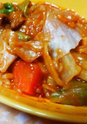 残ったカレーで♡レタスカレーリゾット-レシピのメイン写真