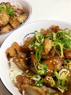 こってり豚バラ丼-レシピのメイン写真