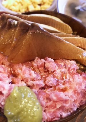 残り物の刺身で漬け丼-レシピのメイン写真