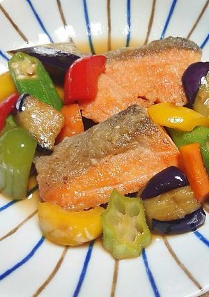 魚の焼き浸し-レシピのメイン写真