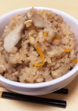 ツナ缶で 炊き込みご飯-レシピのメイン写真