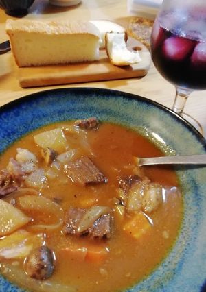チャーシューの煮汁で、ビーフシチュー-レシピのメイン写真