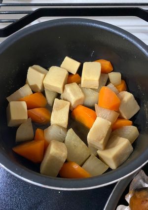 簡単高野豆腐の煮物 ダイエットにも◎-レシピのメイン写真