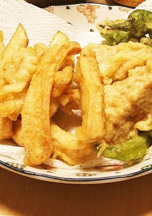 コリコリの天ぷら(^^)/-レシピのメイン写真