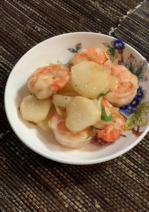 えびと長芋の炒め物-レシピのメイン写真
