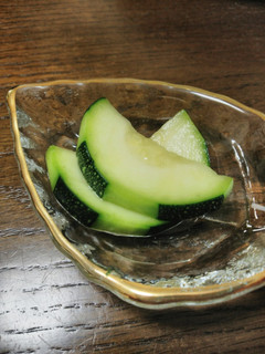 ズッキーニのお漬け物-レシピのメイン写真