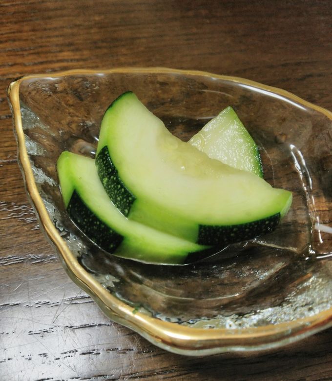 ズッキーニのお漬け物-レシピのメイン写真