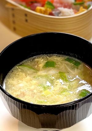 チキンのふわふわ✨かきたま汁-レシピのメイン写真