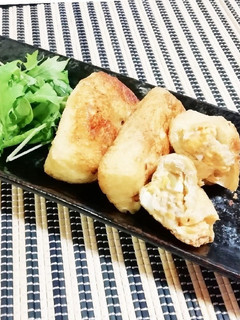 ゆで卵のコロッケ。油揚げで!-レシピのメイン写真