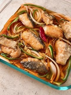 *鮭の南蛮漬け*-レシピのメイン写真