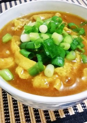 カレーうどん。-レシピのメイン写真