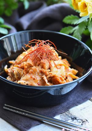 味噌がミソ★うちの豚キムチ♪-レシピのメイン写真