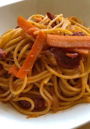 懐かしい日本の味♥我が家のナポリタン-レシピのメイン写真