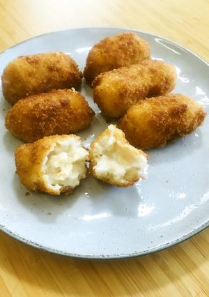 【スペインごはん】チキンクリームコロッケ-レシピのメイン写真
