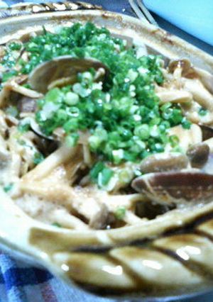 あさりときのこの味噌焼き-レシピのメイン写真