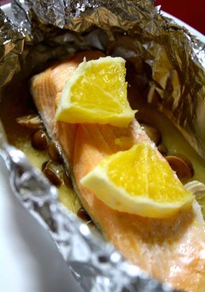 ｵﾚﾝｼﾞ風味のホイル焼き♪-レシピのメイン写真