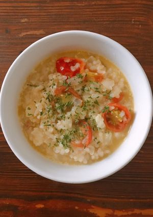 ミニトマト大量消費♡リゾット風-レシピのメイン写真