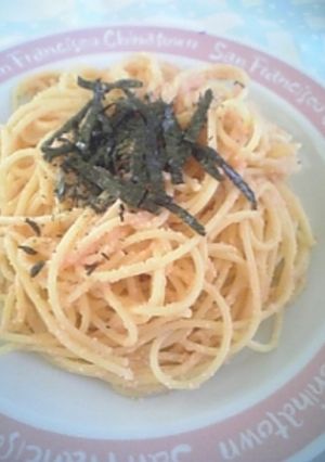 定番！たらこスパゲッティー-レシピのメイン写真
