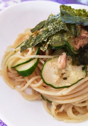 覚書　和風冷製パスタ-レシピのメイン写真