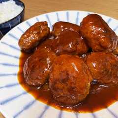 ばあばのハンバーグ-レシピのメイン写真