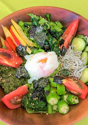 夏野菜たっぷりネバネバ丼-レシピのメイン写真