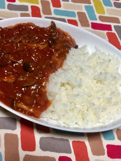 超簡単☆トマト缶の簡単ハヤシライス♪♪♪-レシピのメイン写真