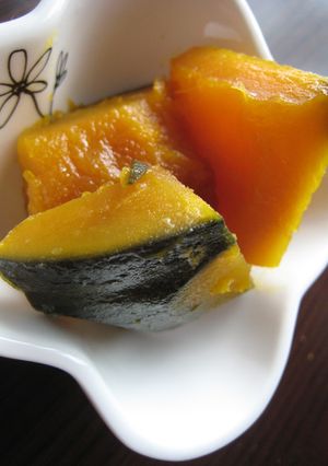 こってり、かぼちゃの甘じょっぱ煮-レシピのメイン写真