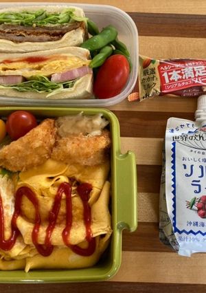 硬式野球部弁当~7月19日~-レシピのメイン写真