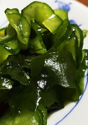 キュウリとわかめの簡単和え物-レシピのメイン写真