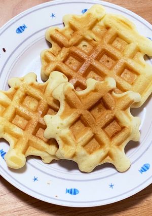 HMでプレーンワッフル-レシピのメイン写真
