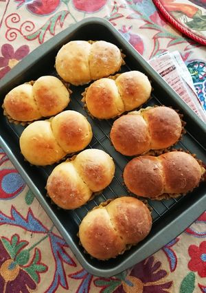 チーズ&シナモン砂糖のダブルホットクパン-レシピのメイン写真