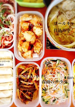 今週の作りおき(^^)7月3週目-レシピのメイン写真