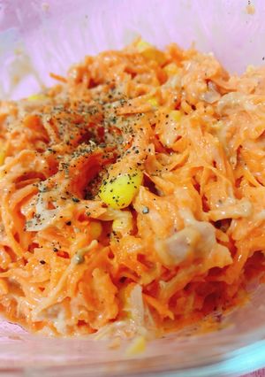 人参ツナマヨサラダ-レシピのメイン写真