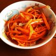 人参と茹で鶏のマリネ