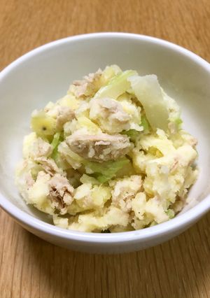 ジャガイモとツナの副菜-レシピのメイン写真